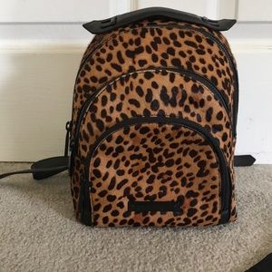 NWOT Kendall + Kylie small leopard it’s backpack